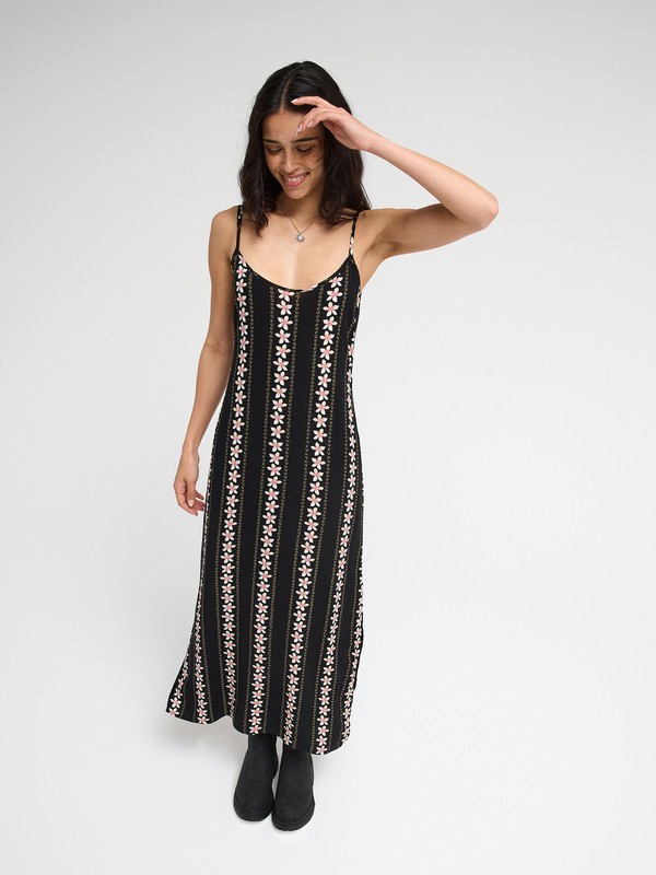 0 Sunhaze Spell Midi Preto ERJWD03970 Roxy