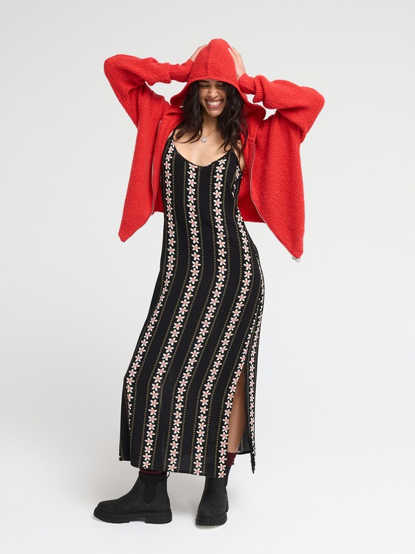 3 Sunhaze Spell Midi Preto ERJWD03970 Roxy
