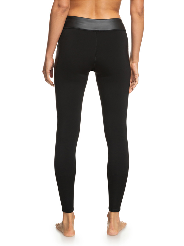 3 1mm Satin - Neoprene Surf Leggings for Women Black ERJWH03017 Roxy