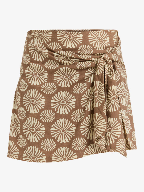 6 Summer Cocktail - Mini Skirt for Women Brown ERJWK03176 Roxy