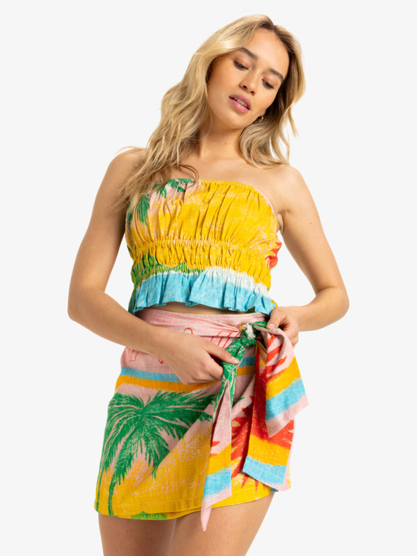 2 Atlas Summer Cocktail - Minifalda para Mujer Blanco ERJWK03181 Roxy