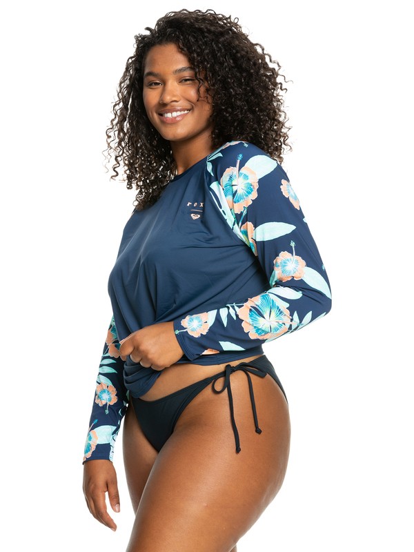 6 Fashion - Long Sleeve UPF 50 Rash Vest for Women  ERJWR03507 Roxy