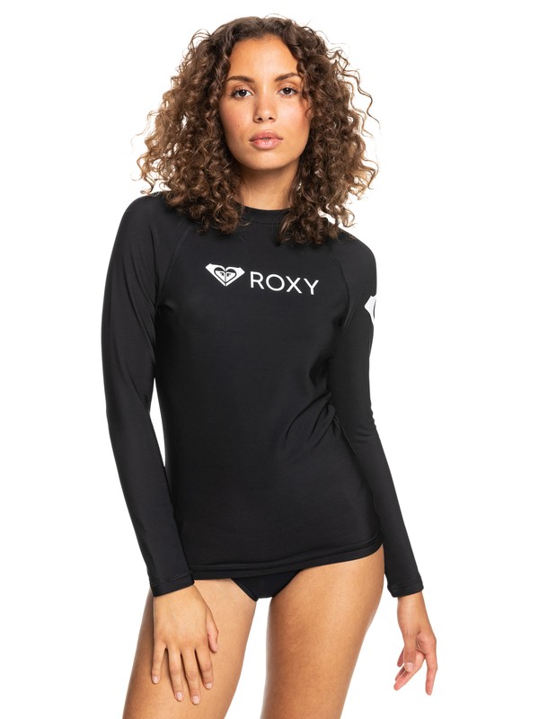0 Roxy Heater - Licra térmica de manga larga para mujer Negro ERJWR03555 Roxy