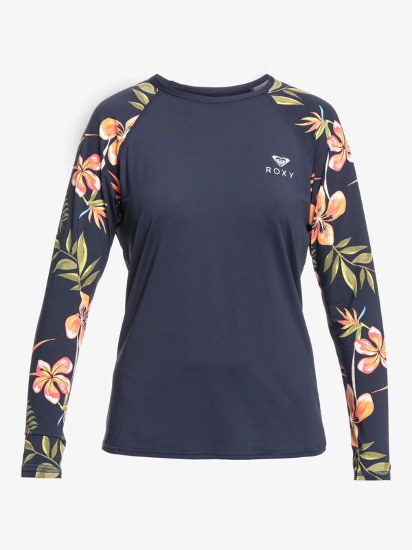 4 Printed - Long Sleeve Rash Vest for Women  ERJWR03648 Roxy