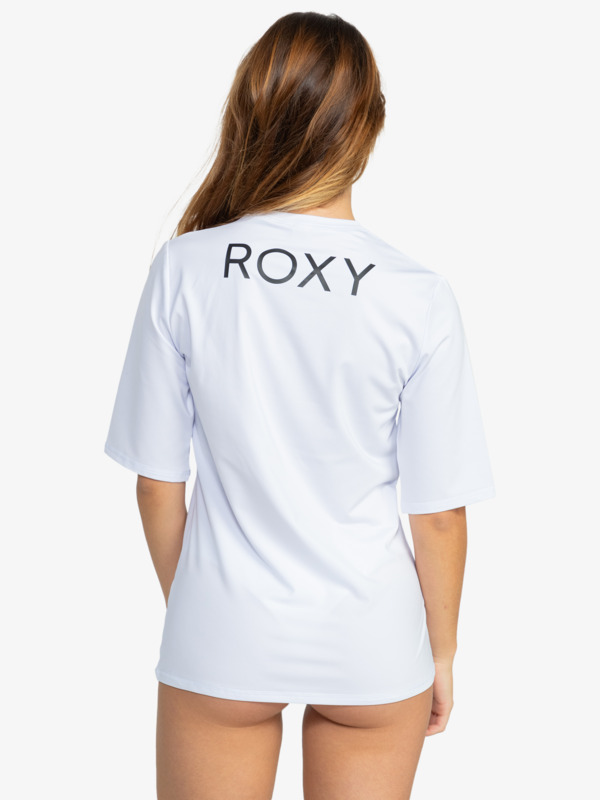 3 New Enjoy Waves - Surf-tee manches courtes UPF 50 pour Femme Blanc ERJWR03702 Roxy