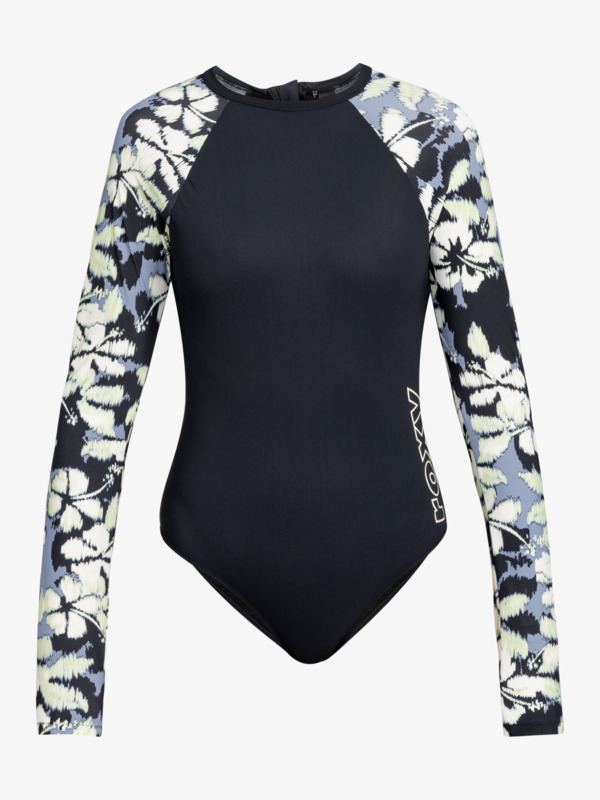 5 Roxy Active   - Badpak met Lange Mouw voor Dames Blue ERJWR03801 Roxy