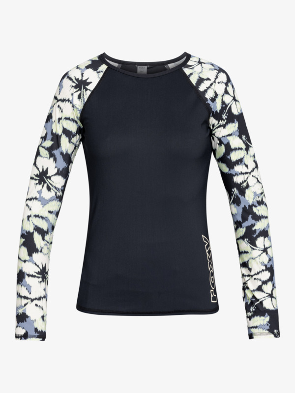 5 Roxy Active   - Camiseta surf con manga larga UPF 50 para Mujer Azul ERJWR03802 Roxy