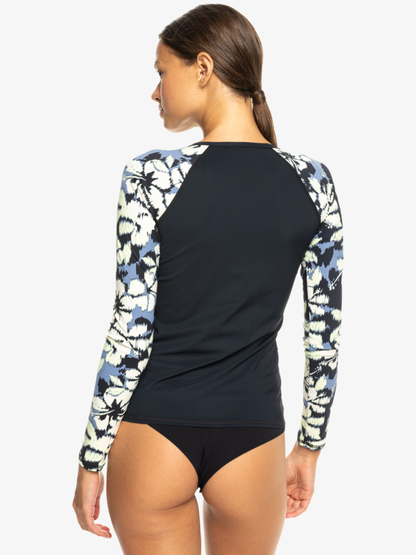 4 Roxy Active   - Surf-Longsleeve mit UPF 50 für Frauen Blau ERJWR03802 Roxy