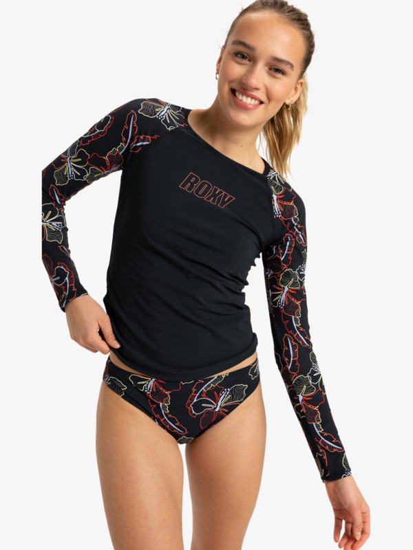 0 Roxy Active - Surf-Longsleeve mit UPF 50 für Frauen  ERJWR03826 Roxy