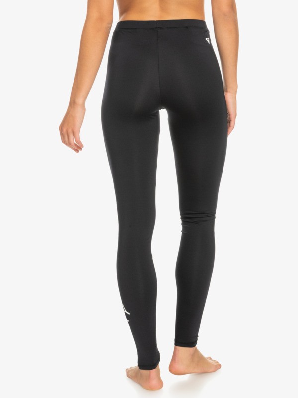 3 Essentials - UPF 50 Surf Legging for Women Black ERJWR03864 Roxy