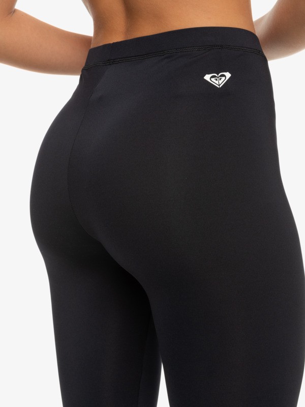 4 Essentials - UPF 50 Surf Legging for Women Black ERJWR03864 Roxy