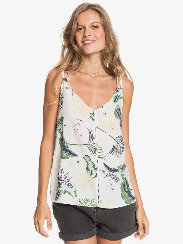0 Got To Be Real - Riemchen-Top für Frauen Weiss ERJWT03462 Roxy
