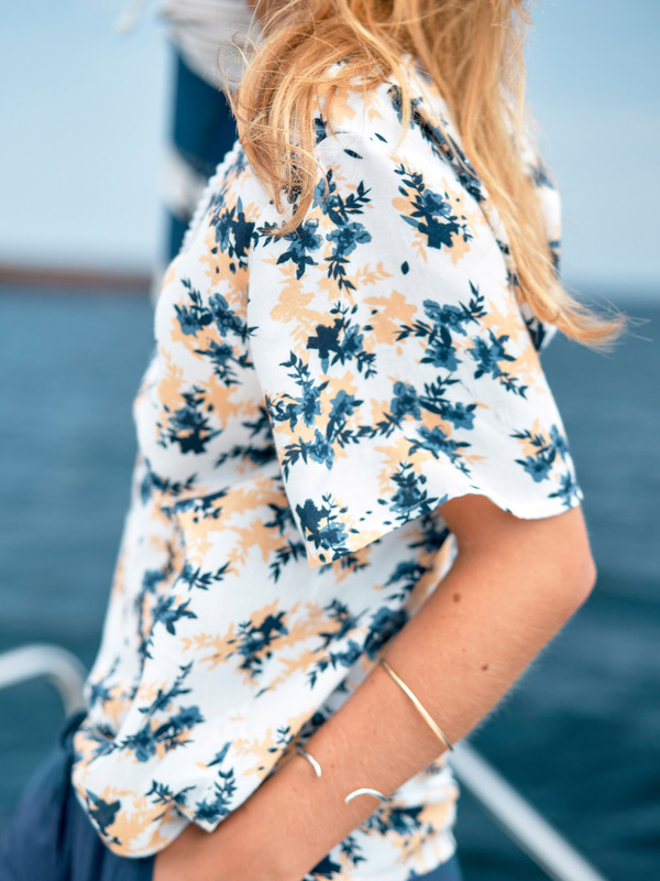 2 Hey Now - Short Sleeve Top for Women White ERJWT03464 Roxy