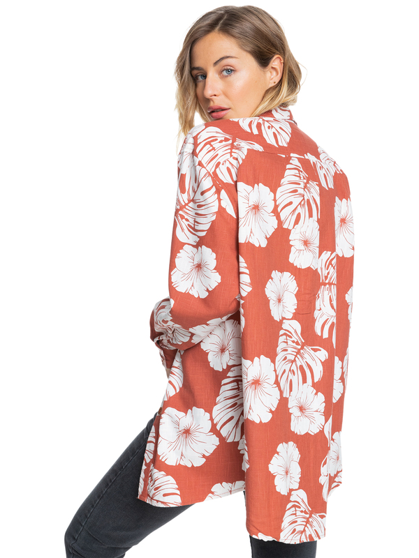 8 Turn It Up - Long Sleeve Shirt for Women  ERJWT03477 Roxy