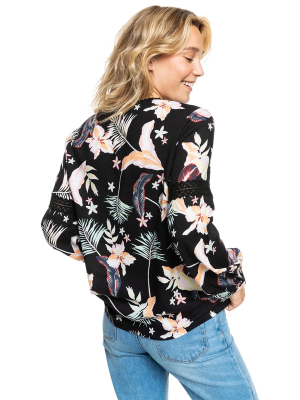 7 Saltwater Sound - Haut manches longues pour Femme  ERJWT03489 Roxy