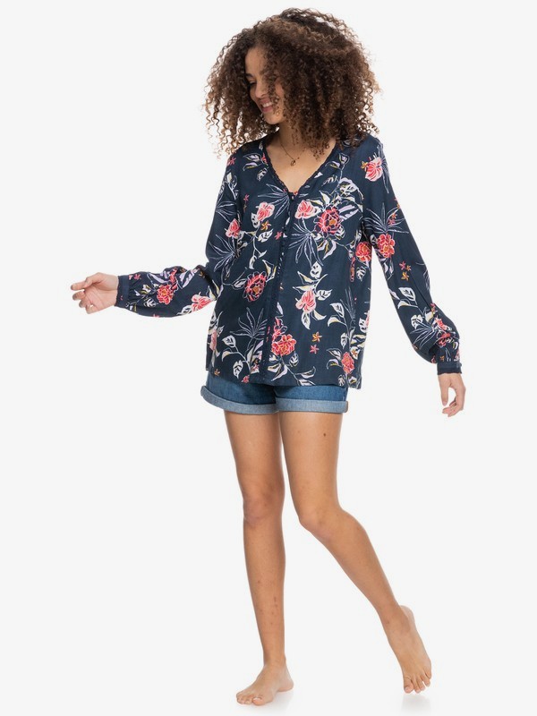 4 Way To Bubble - Long Sleeve Top for Women  ERJWT03504 Roxy