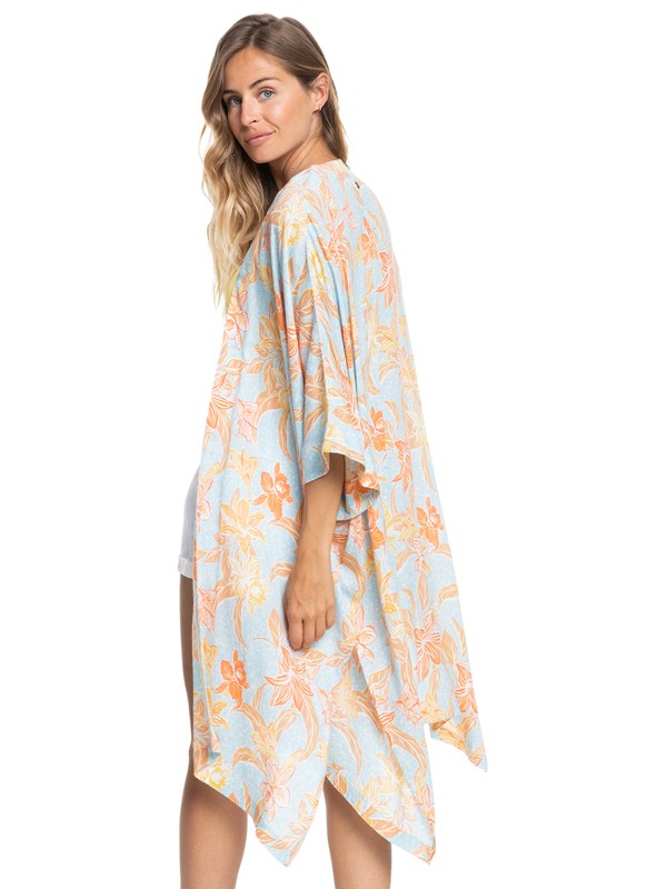 5 Rebel Sun - Kimono pour Femme  ERJWT03524 Roxy