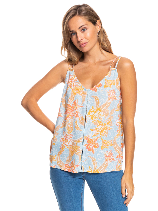 1 Got To Be Real - Top con tirantes para Mujer Azul ERJWT03528 Roxy