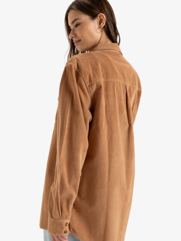 4 Let It Go  - Long Sleeves Shirt for Women Brown ERJWT03630 Roxy