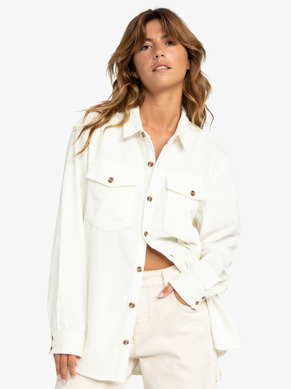 0 Let It Go  - Long Sleeves Shirt for Women White ERJWT03630 Roxy