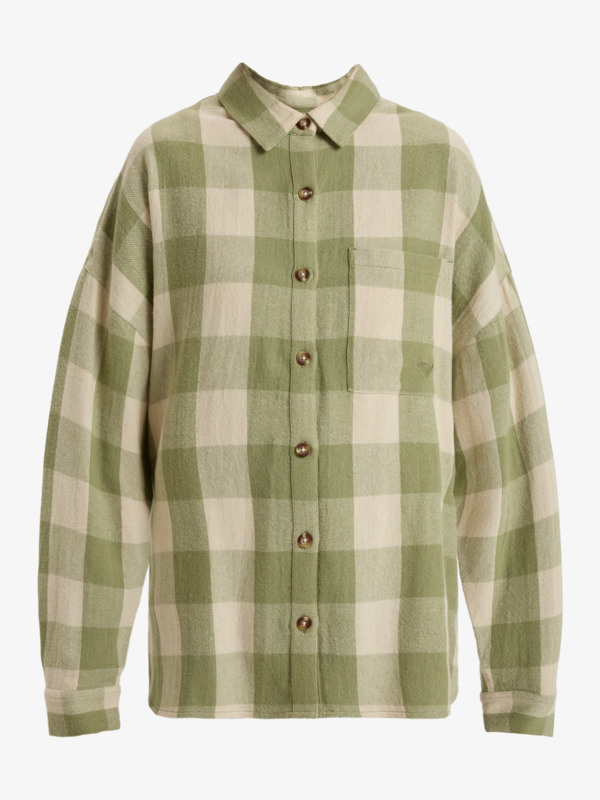 11 Lets Get Away - Camicia a maniche lunghe da Donna Green ERJWT03631 Roxy