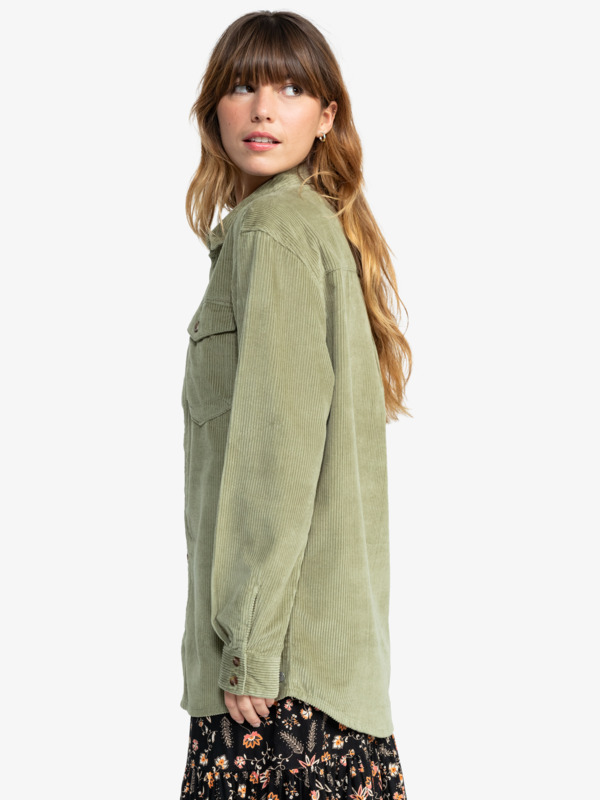 1 Let It Go - Long Sleeve Shirt for Women Green ERJWT03654 Roxy