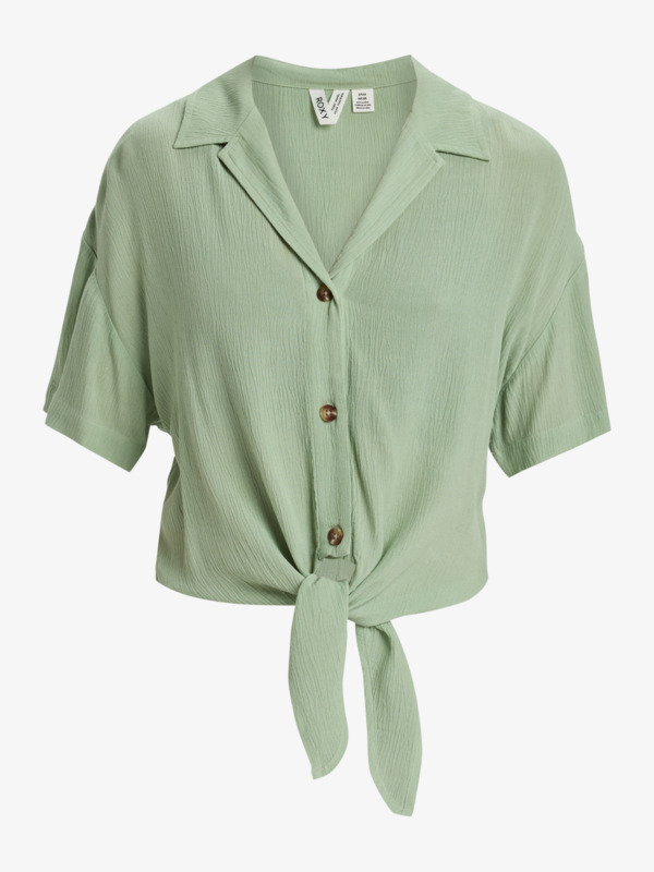 5 Salty Sweet - Camicia a maniche corte da Donna Green ERJWT03676 Roxy