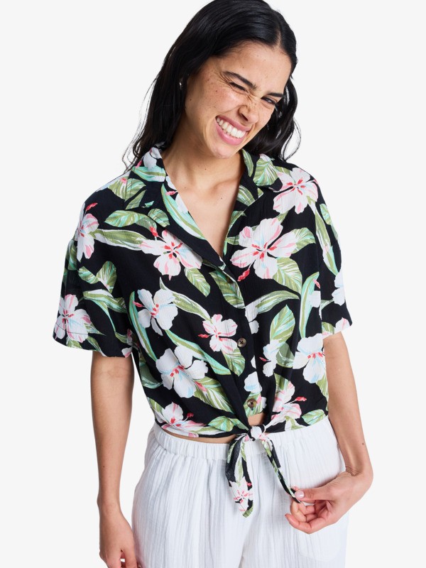 0 Salty Sweet - Woven Top for Women  ERJWT03679 Roxy