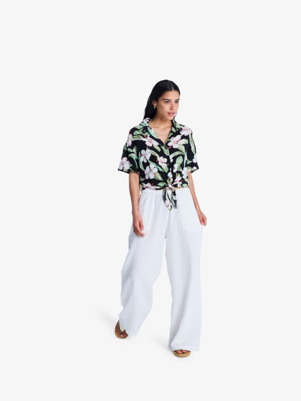 4 Salty Sweet - Woven Top for Women  ERJWT03679 Roxy