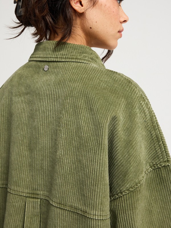 8 Kick Back Washed Green ERJWT03697 Roxy