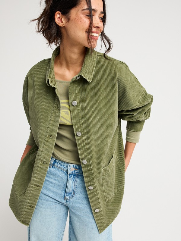 1 Kick Back Washed Green ERJWT03697 Roxy