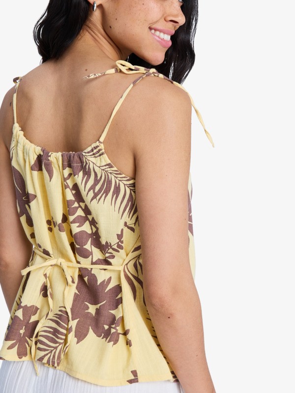 2 Wild Waves - Top met bandjes voor Dames Yellow ERJWT03743 Roxy