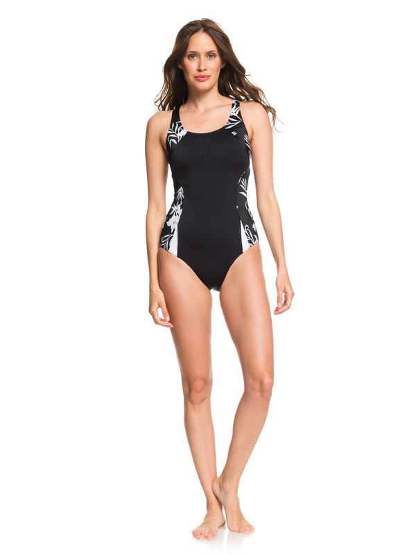 2 ROXY Fitness - Maillot une pièce pour Femme Noir ERJX103199 Roxy