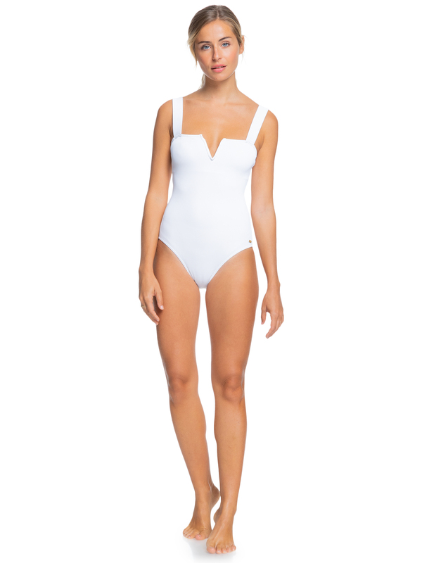 5 Mind Of Freedom - Maillot de bain une pièce pour Femme Blanc ERJX103307 Roxy
