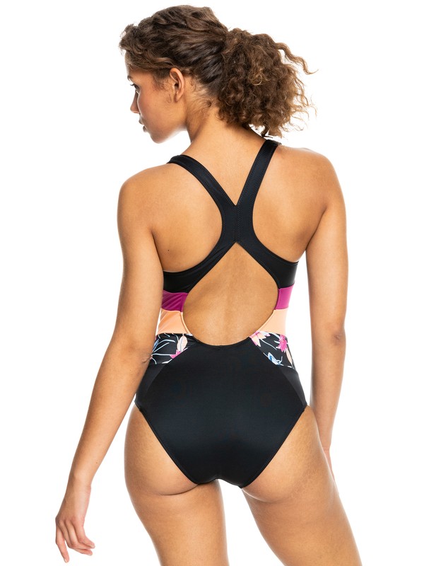 3 Roxy Active - Maillot une pièce pour Femme  ERJX103429 Roxy
