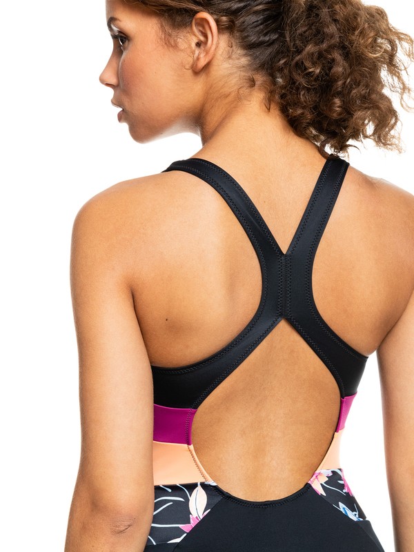 4 Roxy Active - Maillot une pièce pour Femme  ERJX103429 Roxy