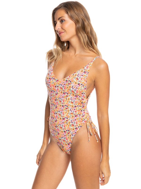 1 Printed Beach Classics - Maillot une pièce pour Femme Beige ERJX103484 Roxy