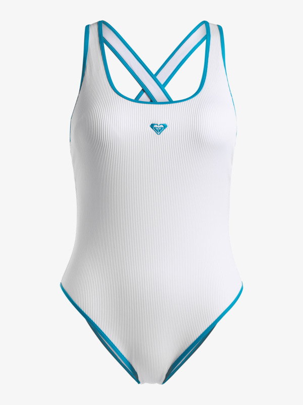 5 Roxy Life Tidepool View - Fato de banho para Mulher Branco ERJX103550 Roxy