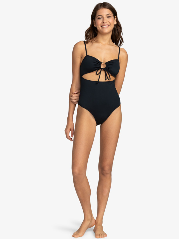 2 Beach Classics - Halter Neck One-Piece Swimsuit for Women  ERJX103651 Roxy