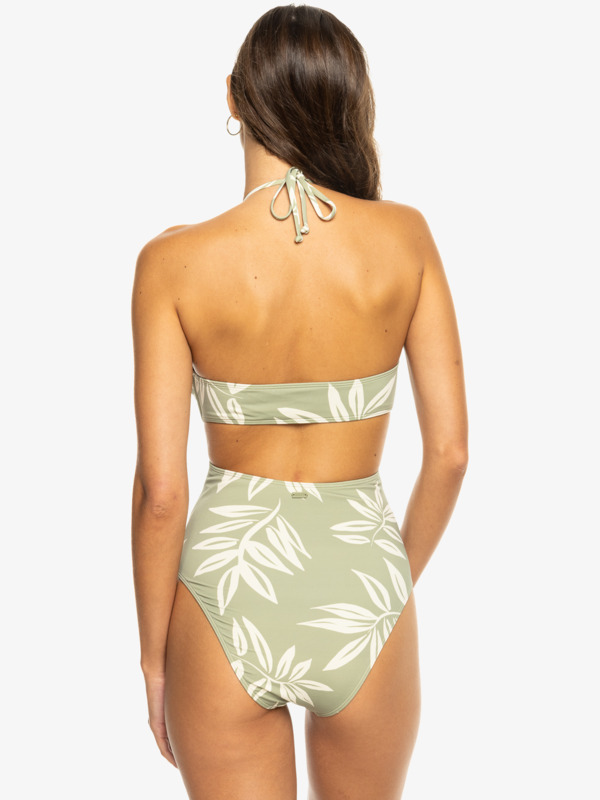 5 Beach Classics Fashion  - Bañador de una pieza para Mujer Verde ERJX103654 Roxy