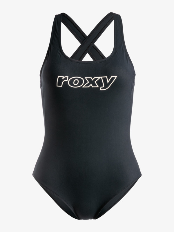 4 Roxy Active Basic   - One Piece Swimsuit for Women Black ERJX103659 Roxy