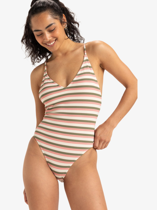 0 Saidia  - One Piece Swimsuit for Women Beige ERJX103671 Roxy