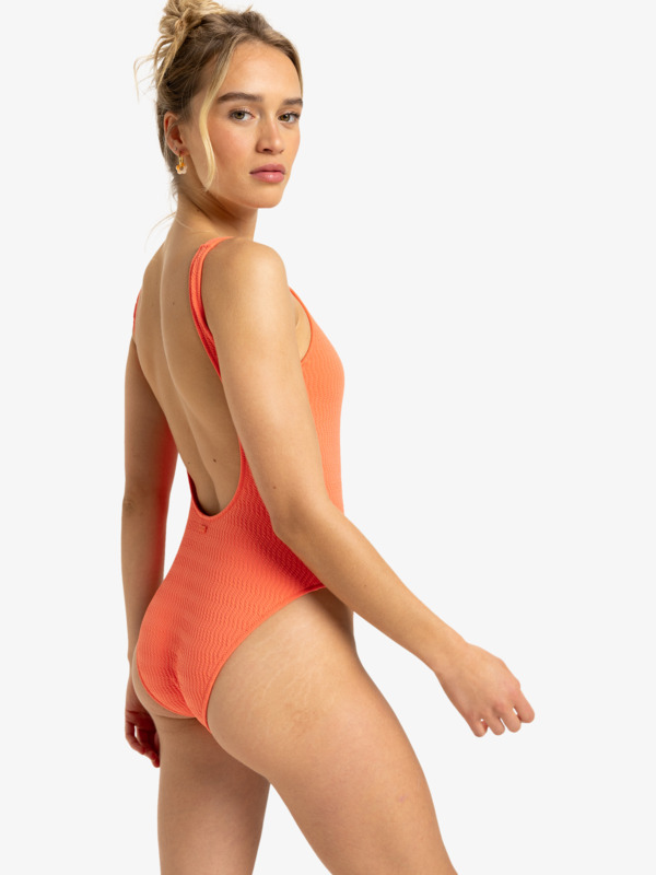 1 Lagos - Eendelig Badpak voor Dames Orange ERJX103703 Roxy