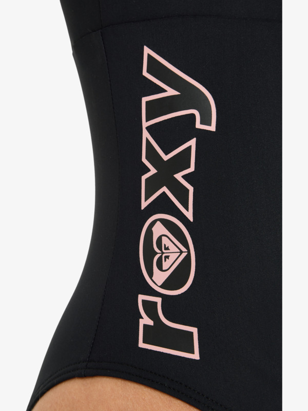 4 Roxy Active High Perf One Piec - Eendelig Badpak voor Dames Black ERJX103763 Roxy