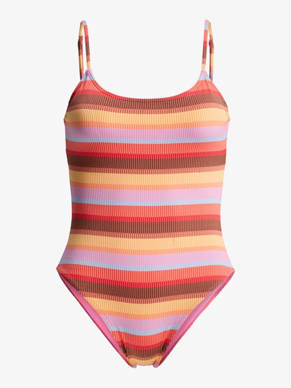 8 Sunset Stripe - Badeanzug für Frauen Rosa ERJX103764 Roxy