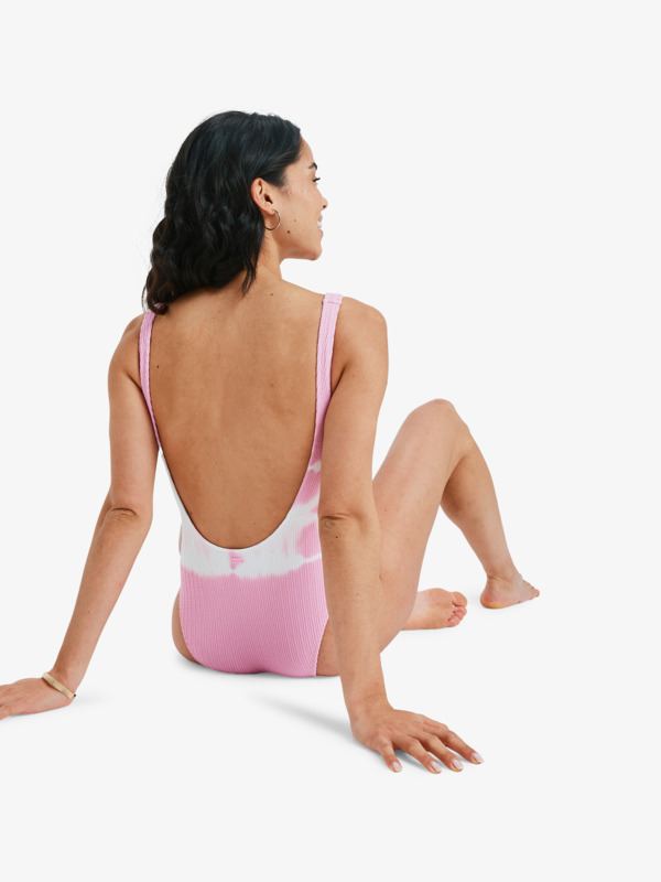 roxy, Sunrise - One-Piece Swimsuit for Women, BONBON (met0) 5 Sunrise - One-Piece Swimsuit for Women Pink ERJX103781 Roxy