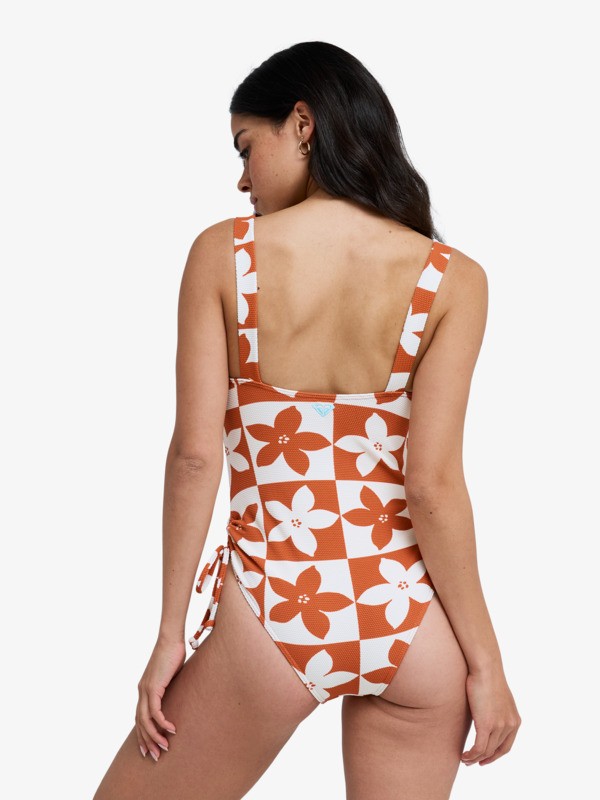 12 Hazy Days - Eendelig Badpak voor Dames Orange ERJX103785 Roxy