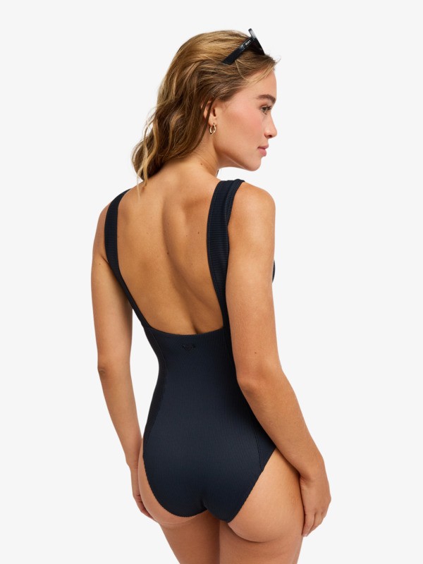 6 Roxy Love - One-Piece Swimsuit for Women Black ERJX103786 Roxy