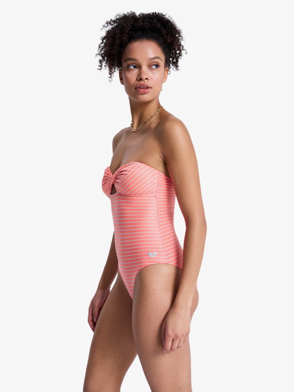1 Wavy Baby - Maillot de bain une pi&egrave;ce pour Femme Rose ERJX103793 Roxy