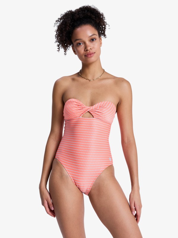 3 Wavy Baby - Maillot de bain une pi&egrave;ce pour Femme Rose ERJX103793 Roxy